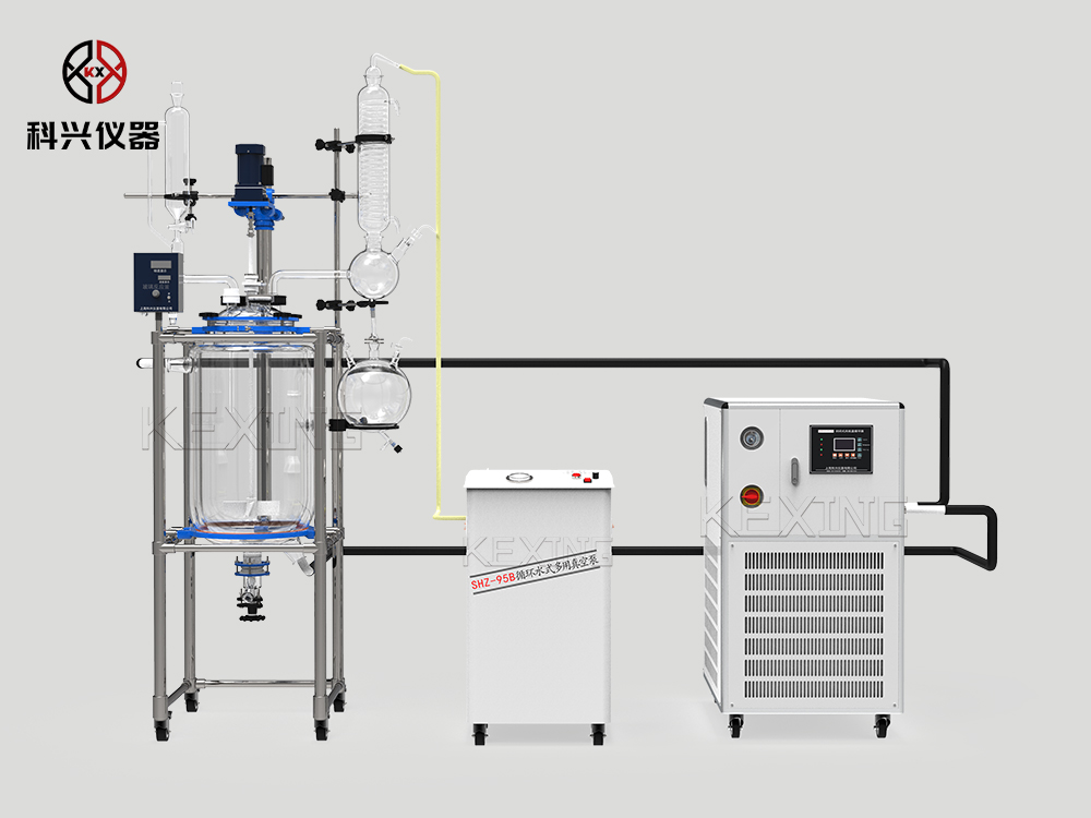 雙層玻璃反應(yīng)釜配套裝置